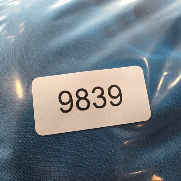 Womens 2 Piece C.W. Blue 100% Silk Button Up Shirt & Elastic Waist Pants Set M - Picture 14 of 14